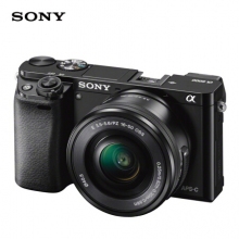 索尼（SONY）ILCE-6000L APS-C單鏡頭微單相機(jī)/照相機(jī) 黑色（約2430萬有效像素 16-50mm鏡頭 a6000/α6000）